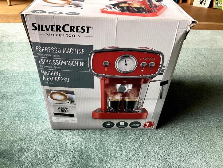 Espressomachine nieuw in doos (nog niet gebruikt), Witgoed en Apparatuur, Koffiezetapparaten, Nieuw, Espresso apparaat, 2 tot 4 kopjes