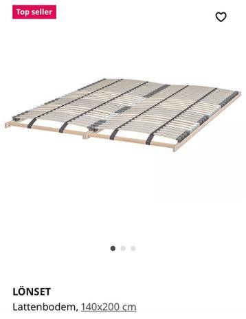 IKEA Songesand bed bedframe 140x200 - afbeelding 2