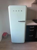 Lichtblauwe Smeg Koelkast, Ophalen, Gebruikt, 200 liter of meer, 60 cm of meer