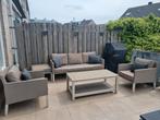 Life loungeset aluminium en polywood beige, Ophalen, Gebruikt, Aluminium