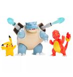 Pokemon battle figure multipack pikachu blastoise charmeleon, Ophalen of Verzenden, Nieuw, Overige typen, Foil