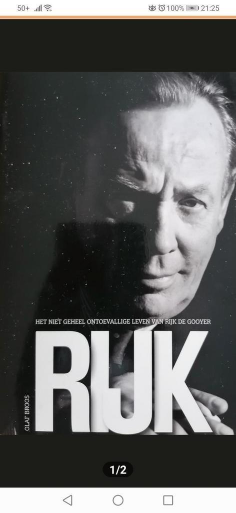 Rijk - Olaf Broos, Boeken, Biografieën, Gelezen, Film, Tv en Media, Ophalen of Verzenden