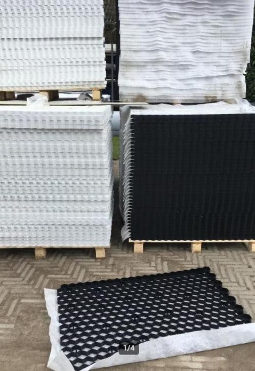 splitplaten grindplaten split platen rasters, Tuin en Terras, Grind, Keien en Split, Nieuw, Split, Grijs, Basalt, Ophalen