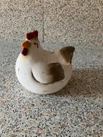 Leuk Dierenbeeld - Kip, Tuin en Terras, Tuinbeelden, Ophalen of Verzenden, Gebruikt, Beton, Dierenbeeld