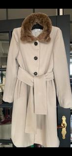 MaxMara (Marella) mantel, maat 36,ZGAN, Ophalen of Verzenden, Zo goed als nieuw, Maat 36 (S), Wit