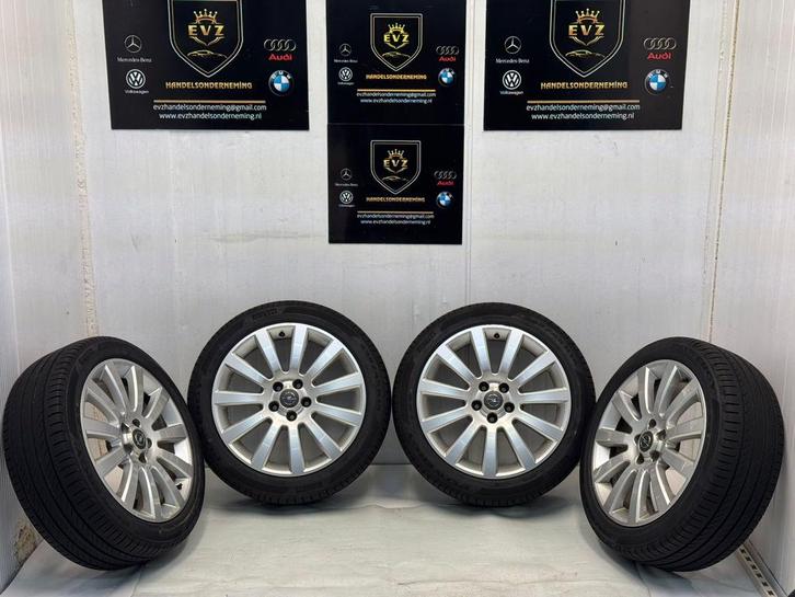 Opel Vectra C banden met velgen 225/45R18 bj.2007, Auto-onderdelen, Banden en Velgen, Banden en Velgen, Zomerbanden, 18 inch, 225 mm