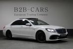 Mercedes-Benz S-klasse S63 AMG 4Matic+ Lang Premium Plus - H, Auto's, Mercedes-Benz, Automaat, Gebruikt, Wit, Leder
