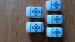 Blau Saks porseleinen servetringen 5 stuks, Ophalen of Verzenden