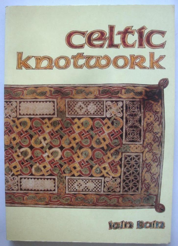 Iain Bain Celtic Knotwork Stap voor stap vlechtwerken tekene, Boeken, Hobby en Vrije tijd, Zo goed als nieuw, Tekenen en Schilderen