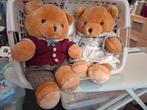 Beren Bob & Sabine van de Bijenkorf, Verzamelen, Beren en Cherished Teddies, Ophalen of Verzenden, Zo goed als nieuw, Stoffen beer