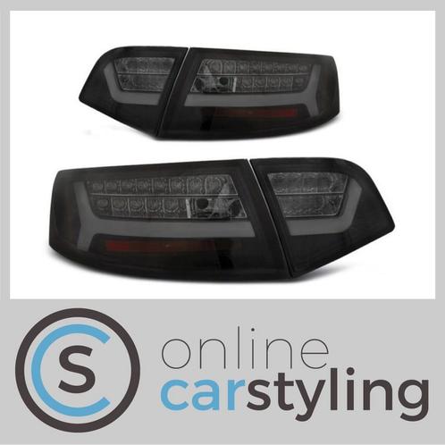 LED Achterlichten Audi A6 C6 Sedan Zwart Lightbar Design, Auto-onderdelen, Verlichting, Audi, Nieuw, Ophalen of Verzenden
