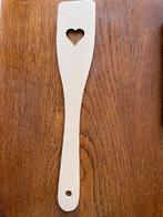 Spatel van Hout met 'Hartje' Merk: "Becel" Nieuw, Ophalen of Verzenden, Nieuw, Reclamebord