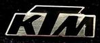 KTM motorfiets pin- zwart, Verzamelen, Speldjes, Pins en Buttons, Verzenden, Nieuw, Transport, Speldje of Pin