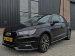 Audi A1 1.0 Tfsi 70KW Sportback S-tr 2015 Zwart, Auto's, A1, Leder en Stof, Zwart, Origineel Nederlands