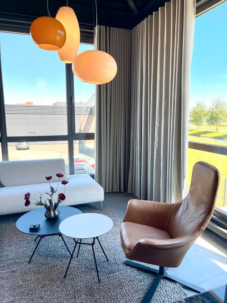 Tochtwerend Verduisterend 100% linnenlook gordijnen, Huis en Inrichting, Stoffering | Gordijnen en Lamellen, Nieuw, 200 cm of meer