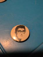 Vintage Buddy Holly Button/Speldje, Verzamelen, Ophalen of Verzenden, Gebruikt, Overige onderwerpen, Button