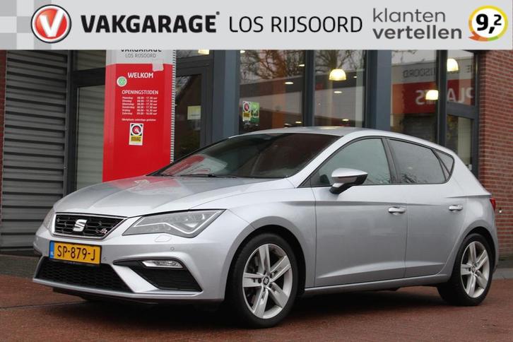SEAT Leon 1.8 TSI *Business* Aut. | Carplay | Camera | Cruis, Auto's, Seat, Bedrijf, Te koop, Leon, ABS, Achteruitrijcamera, Airbags