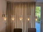 Moderne hanglamp met glazen cilinders, Huis en Inrichting, Ophalen, Zo goed als nieuw, Glas, Minder dan 50 cm