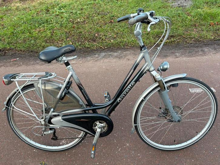 Weinig gebruikte Gazelle fiets met vering, Fietsen en Brommers, Fietsen | Heren | Herenfietsen, Zo goed als nieuw, Gazelle, 53 tot 57 cm