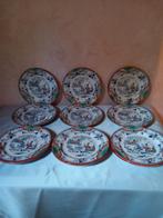 12x Petrus Regout Timor borden, Antiek en Kunst, Antiek | Servies compleet, Ophalen of Verzenden