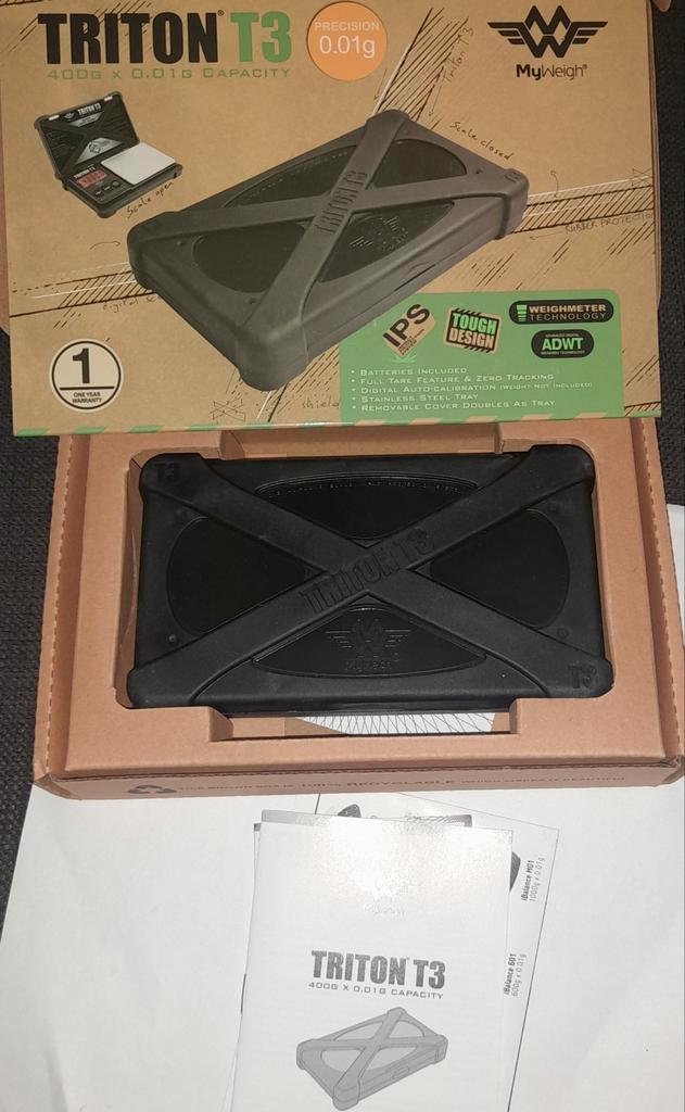 MyWeigh Triton T3 Precisie Weegschaal, Witgoed en Apparatuur, Weegschalen, Ophalen of Verzenden