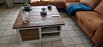 Salontafel 1x1 meter - Redelijke staat vaste prijs 50 euro, Ophalen of Verzenden