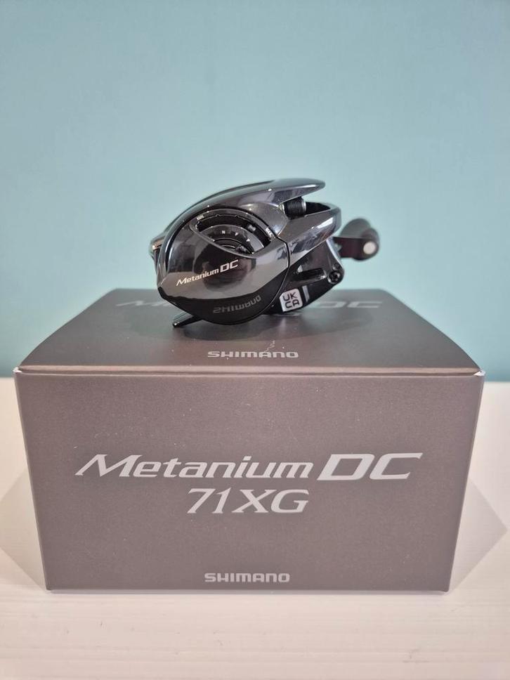 Shimano Metanium DC 71XG Baitcaster Reel, Watersport en Boten, Hengelsport | Roofvissen, Zo goed als nieuw, Molen, Ophalen of Verzenden