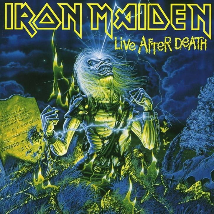 Iron Maiden - Live After Death LP, Cd's en Dvd's, Vinyl | Rock, Gebruikt, Overige genres, Ophalen of Verzenden