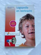 PABO boek - logopedie en leerkracht, Verzenden, Zo goed als nieuw, HBO, Noordhoff Uitgevers