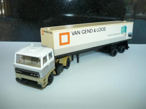 Efsi DAF 3300 Trekker + Oplegger van Gend & Loos (1:87), Hobby en Vrije tijd, Modelauto's | 1:87, Gebruikt, Bus of Vrachtwagen