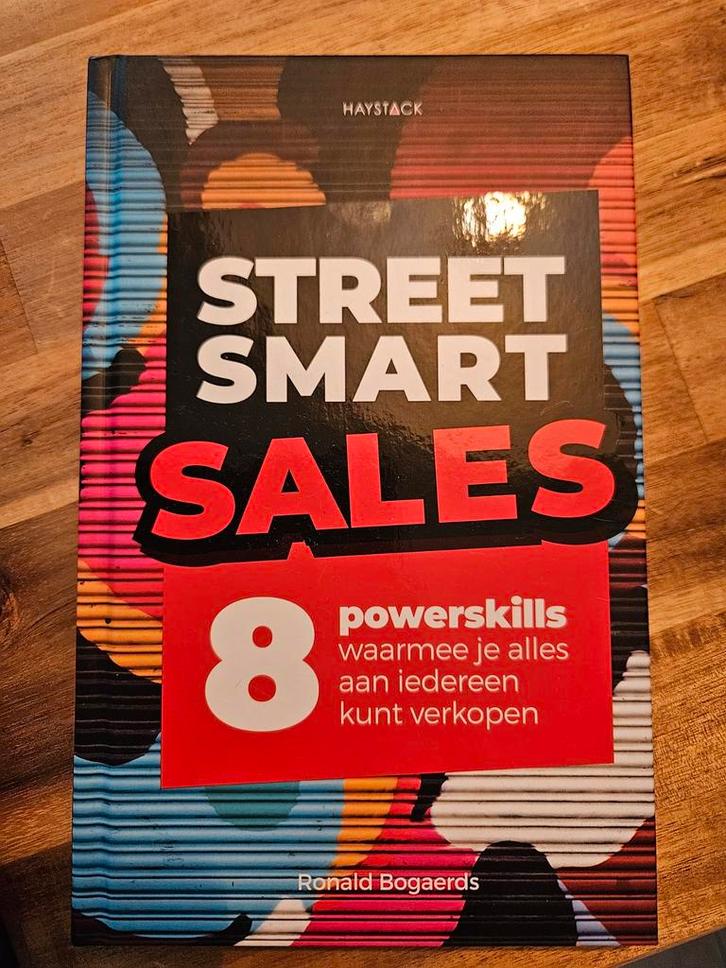 Nieuw boek: Street smart sales - Ronald Bogaerds, Boeken, Economie, Management en Marketing, Nieuw, Management, Ophalen of Verzenden