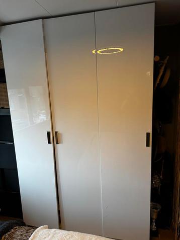1x Pax Hoogglans Wit Deur 50x229cm