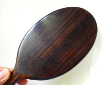 Victoriaanse zebra ebbenhout handspiegel. Engeland, ca. 1890 beschikbaar voor biedingen