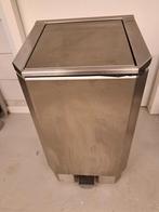Josto RVS afvalzakhouder, Huis en Inrichting, Woonaccessoires | Prullenbakken, Ophalen of Verzenden, Gebruikt, Rvs, 50 tot 75 cm