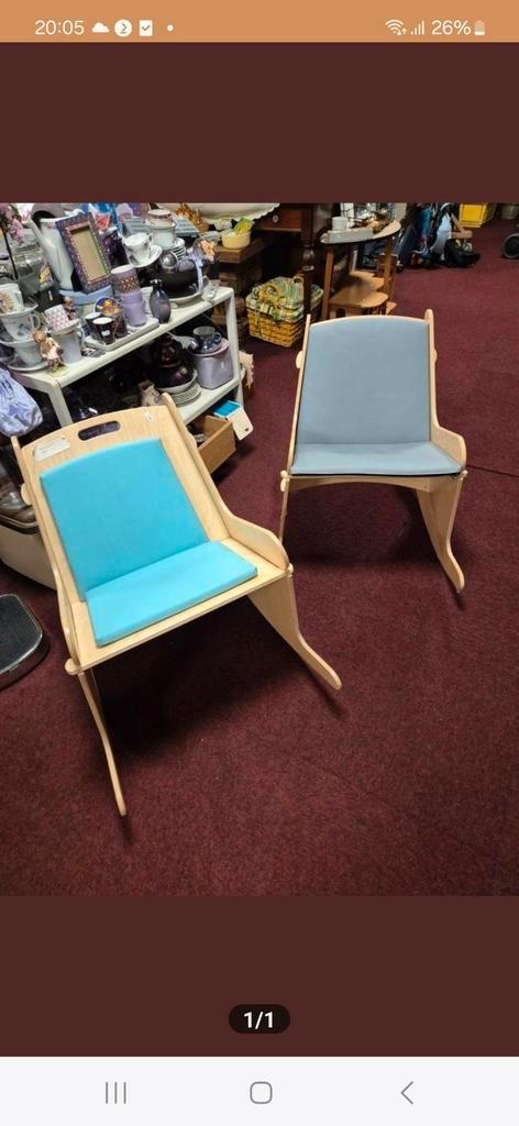 Schommel kinder stoelen, Kinderen en Baby's, Kinderkamer | Tafels en Stoelen, Gebruikt, Stoel(en), Ophalen