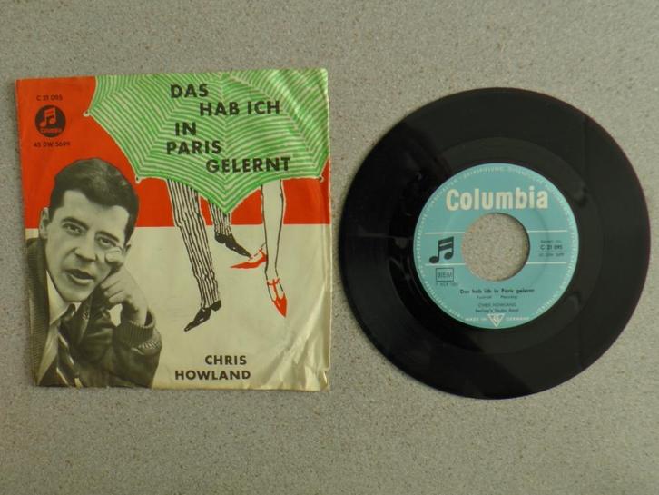 Chris Howland - Das hab ich in Paris gelernt VINYL SINGLE, Cd's en Dvd's, Vinyl Singles, Gebruikt, Single, Pop, 7 inch, Ophalen of Verzenden