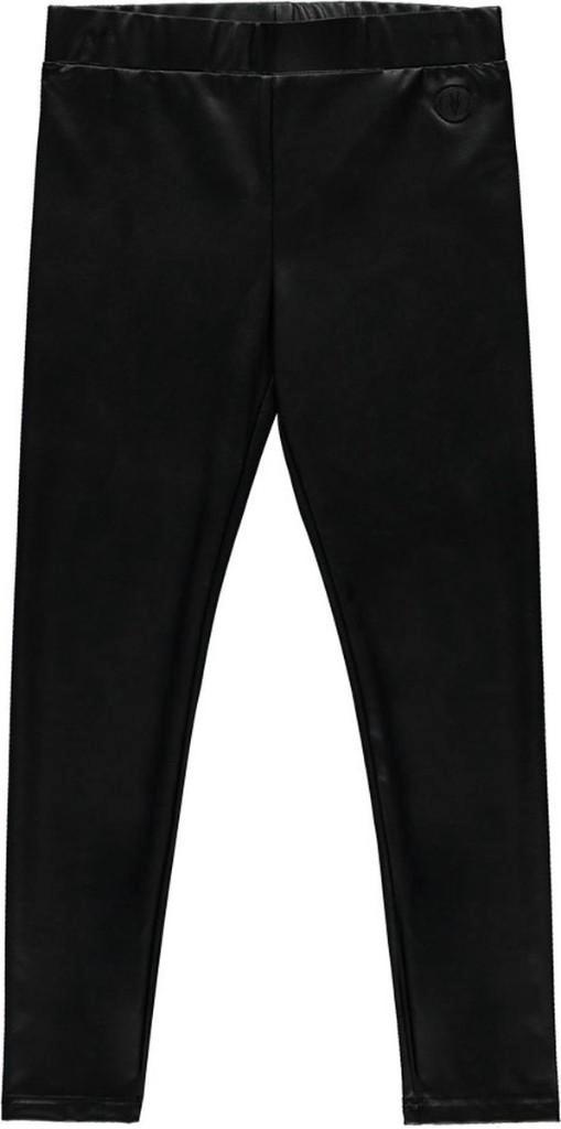 Geweldige zwarte fake leren LEVV legging maat 10/140., Kinderen en Baby's, Kinderkleding | Maat 140, Zo goed als nieuw, Meisje