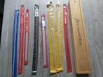 8 sets Breinaalden en opberg schuifdoos / kistje 43x7x3,7 cm, Hobby en Vrije tijd, Breien en Haken, Ophalen of Verzenden, Gebruikt