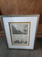 Maaspoort Nonnenklooster Franse en Hoofdkerk Grave, Antiek en Kunst, Kunst | Etsen en Gravures, Ophalen of Verzenden