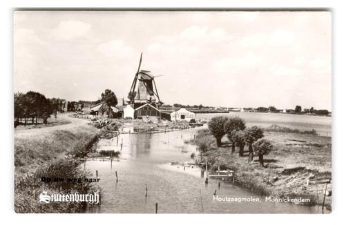 Monnickendam, Houtzaagmolen, Verzamelen, Ansichtkaarten | Nederland, Ongelopen, Noord-Holland, 1960 tot 1980, Verzenden