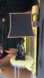 Foo dog lamp brons retro vintage eclectisch, Antiek en Kunst, Ophalen of Verzenden