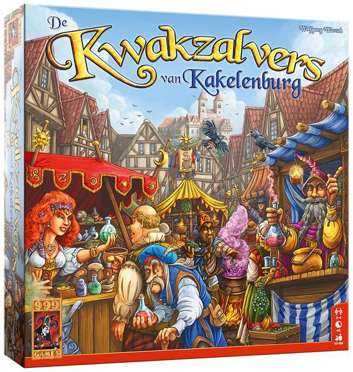 De Kwakzalvers van Kakelenburg 999 Games Bordspel Nieuw, Hobby en Vrije tijd, Gezelschapsspellen | Bordspellen, Nieuw, Een of twee spelers