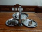 Vintage metalen etagere, Ophalen of Verzenden