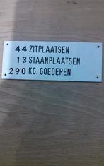 Bus bordje, Ophalen of Verzenden, Bus of Metro, Overige typen