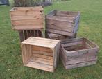 Houten Fruitkisten, 50 x 40 x 30 x cm, gebruikt, samen € 25, Ophalen, Minder dan 50 cm, Gebruikt, 50 tot 100 cm