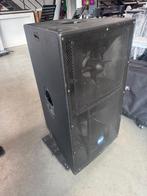 2 x rcf 6001 actieve speakers + hoezen, Gebruikt, Overige typen, 120 watt of meer, Ophalen