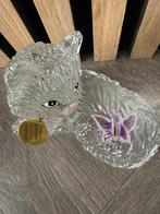The bradford exchange smitten kitten crystal certificaat, Verzenden, Nieuw, Dier