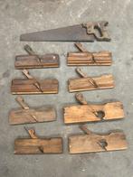 Oud timmermansgereedschap schaaf schaven zaag profielschaaf, Antiek en Kunst, Antiek | Gereedschap en Instrumenten, Ophalen of Verzenden