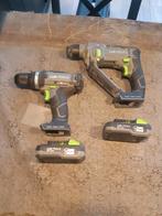 lux accuboor + boorhamer, Ophalen, Gebruikt, Boor- en Schroefmachine, Variabele snelheid