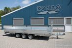 Konag Proline 3 assige plateauwagens, Auto diversen, Aanhangers en Bagagewagens, Nieuw